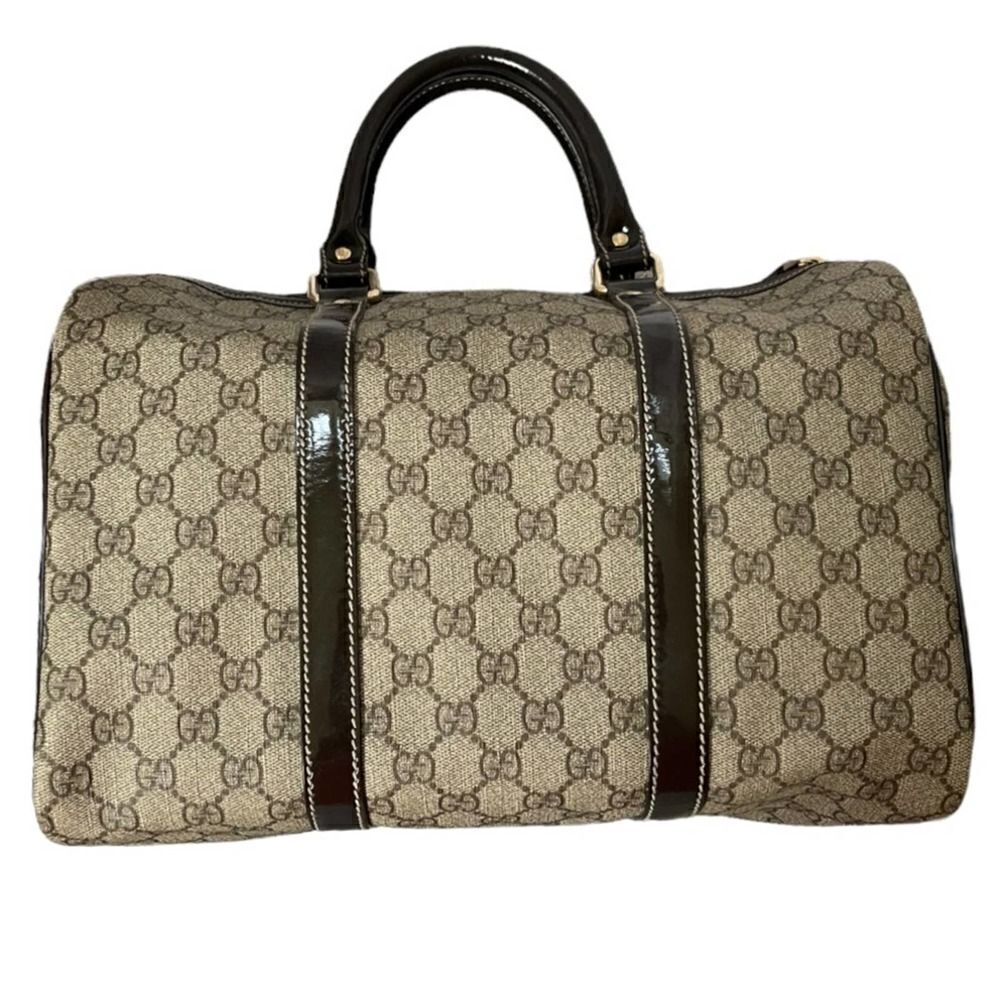 Gucci Boston Joy Bag Handbag Monogram GG Medium Supreme - Picture 2 of 12